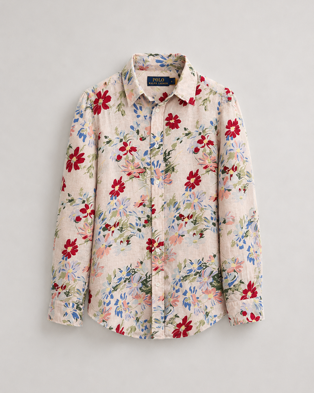 Pre-loved Rare Vintage Ralph Lauren Floral Shirt – Classic Button Down Fit