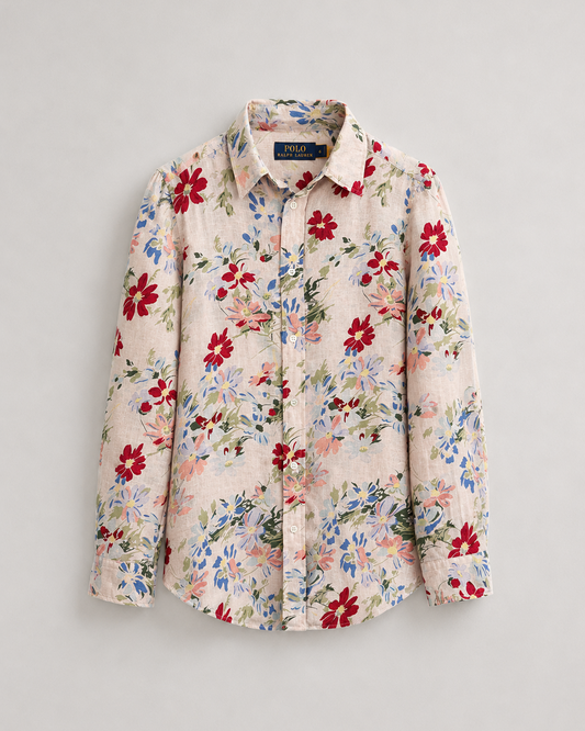 Pre-loved Rare Vintage Ralph Lauren Floral Shirt – Classic Button Down Fit