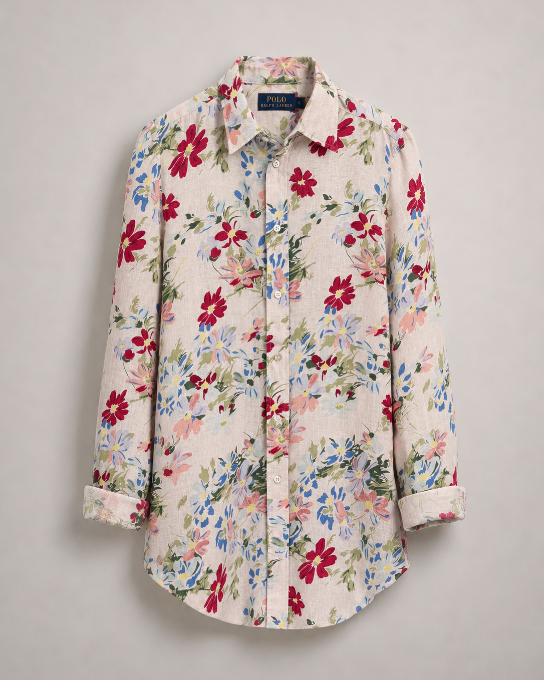 Pre-loved Rare Vintage Ralph Lauren Floral Shirt – Classic Button Down Fit