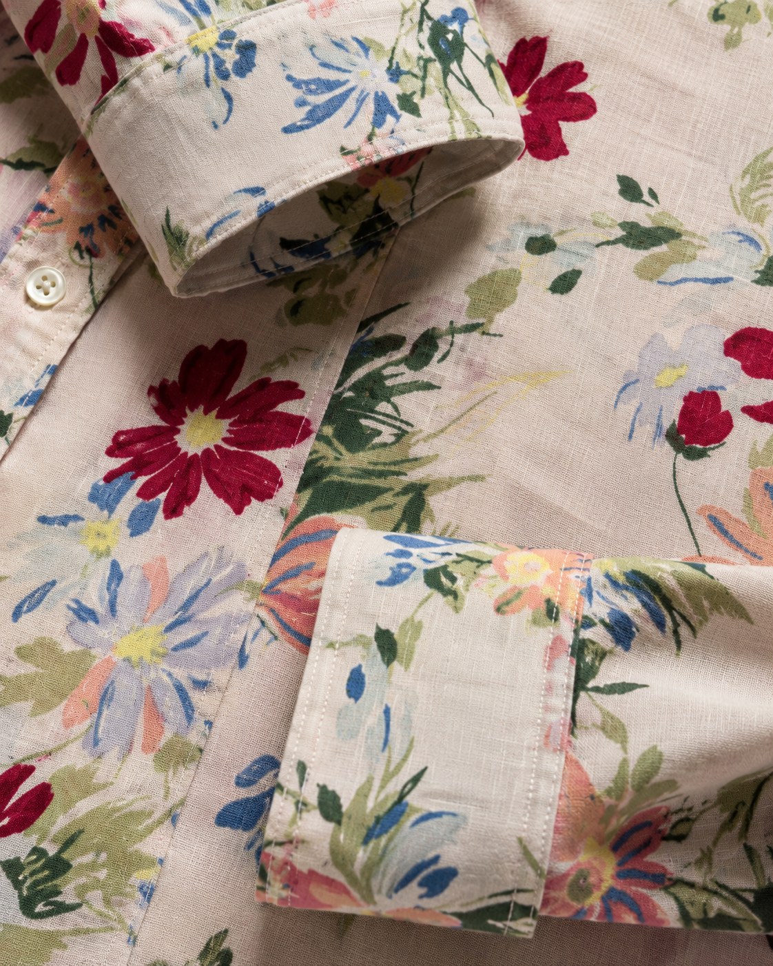 Pre-loved Rare Vintage Ralph Lauren Floral Shirt – Classic Button Down Fit